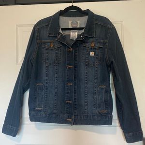 Carhartt denim jean jacket